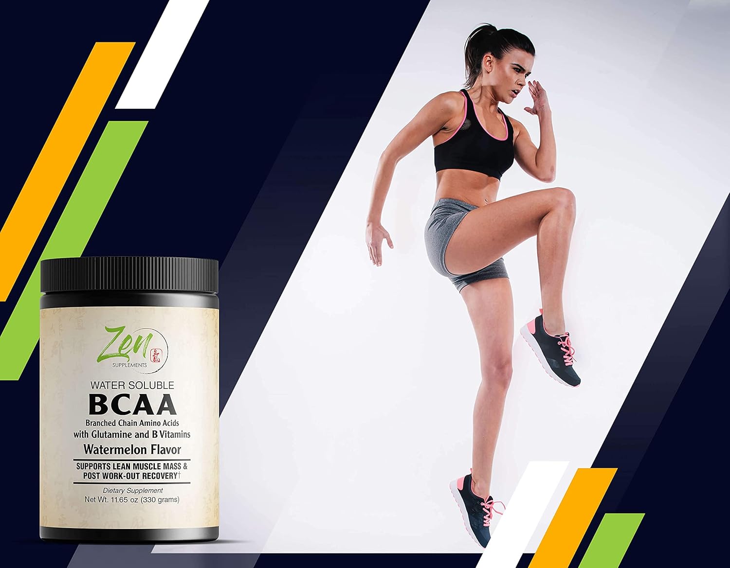 Clean Fit Keto BCAA Powder for Muscle Build, Recovery, and Endurance - 330g Zen Supplements