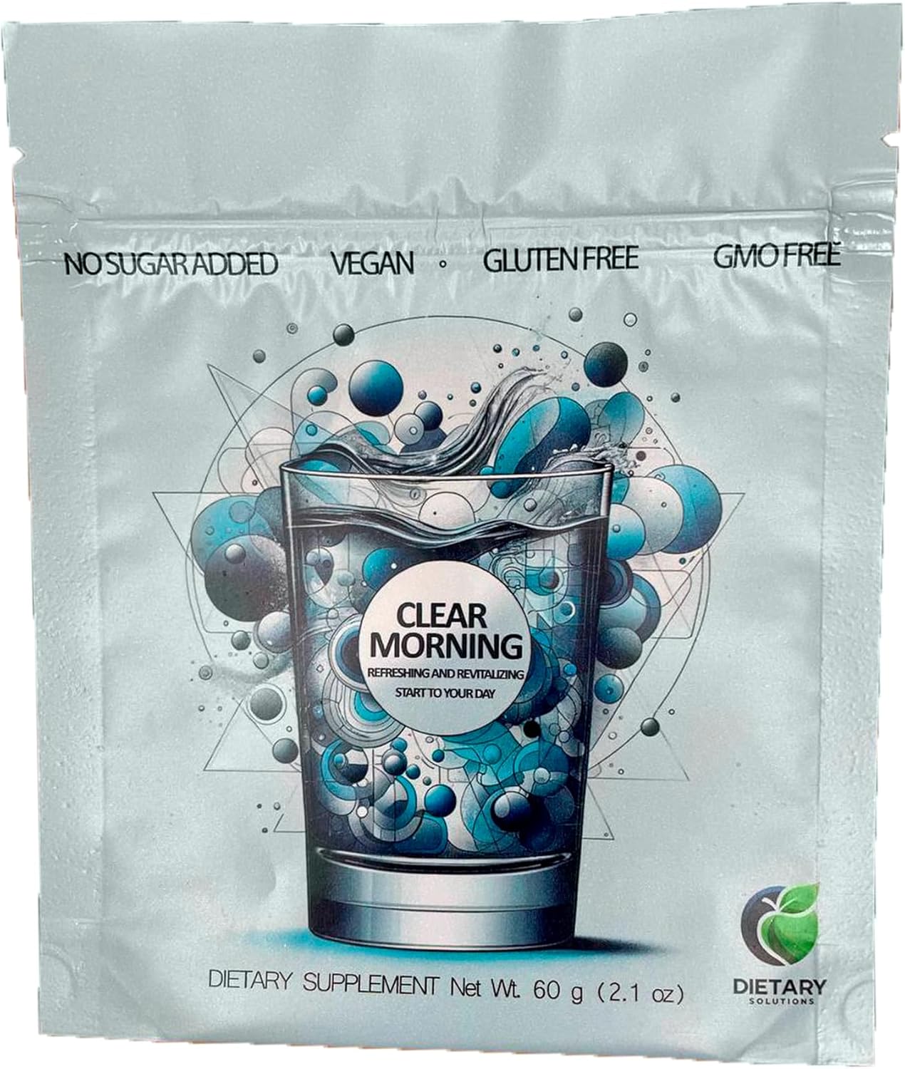 Clear Morning After-Drinking Recovery Mix - Morning Wellness Formula with Hydration Support & Silicon Dioxide Detox