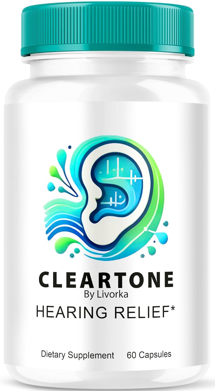 ClearTone Advanced Formula Capsules for Overall Ear Health - 60 Count, Cleartone Ear Pills with Positive Reviews