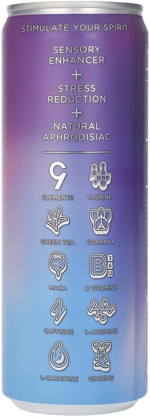 Cloud 9 Natural Aphrodisiac Nutritional Supplement for Sensory Enhancement in a 12 fl oz Aluminum Can