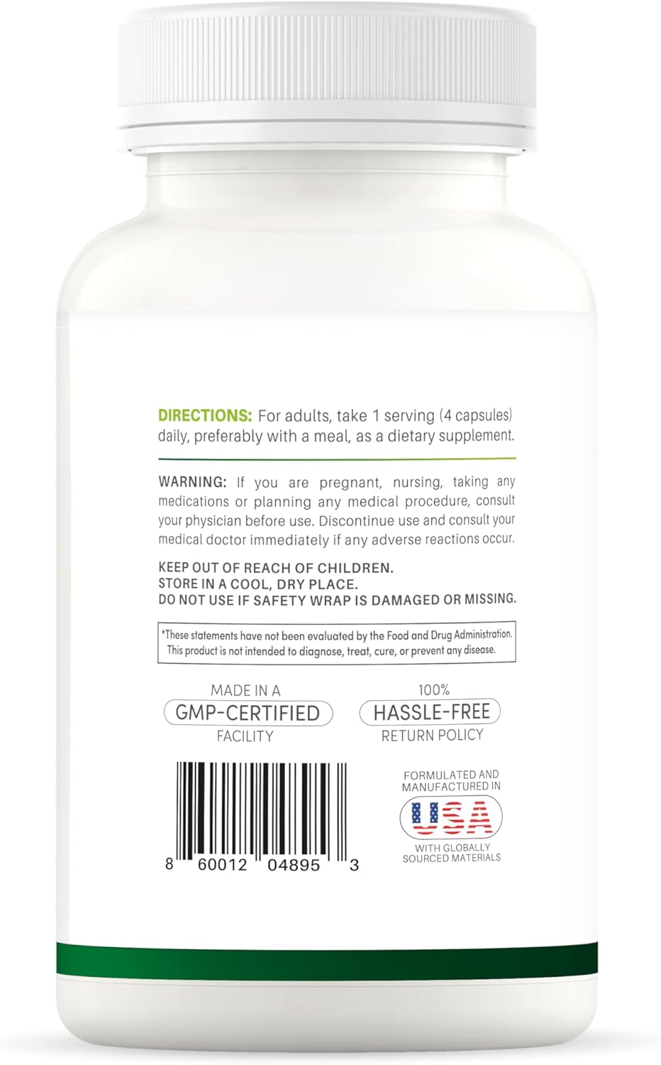 Colostrum Cowlostrum+ Immune Support Supplement with Collagen, Selenium, Vitamin C - 2100mg, 120 Capsules