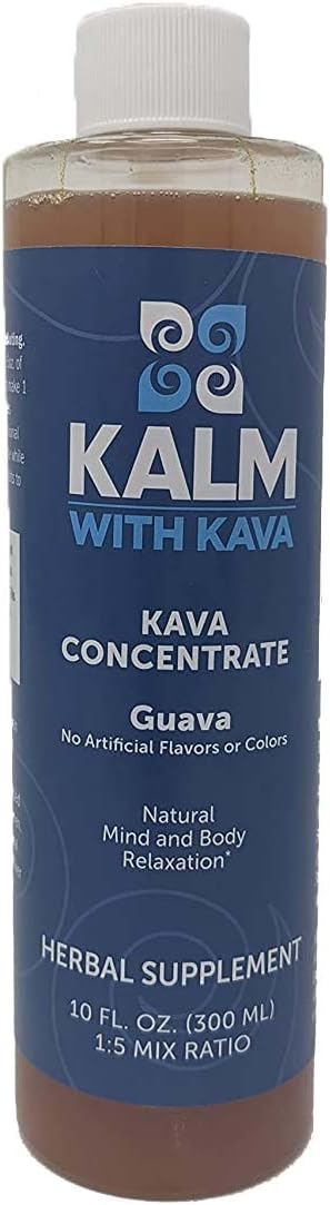 Concentrated Guava Kava Extract for Relaxation and Stress Relief