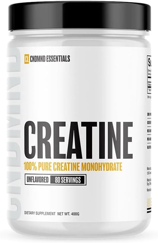 Condemned Labz Micronized Creatine Monohydrate - Pure, Fast-Absorbing Formula for Strength, Endurance, Recovery - 80 Servings, Keto-Friendly - Unflavored
