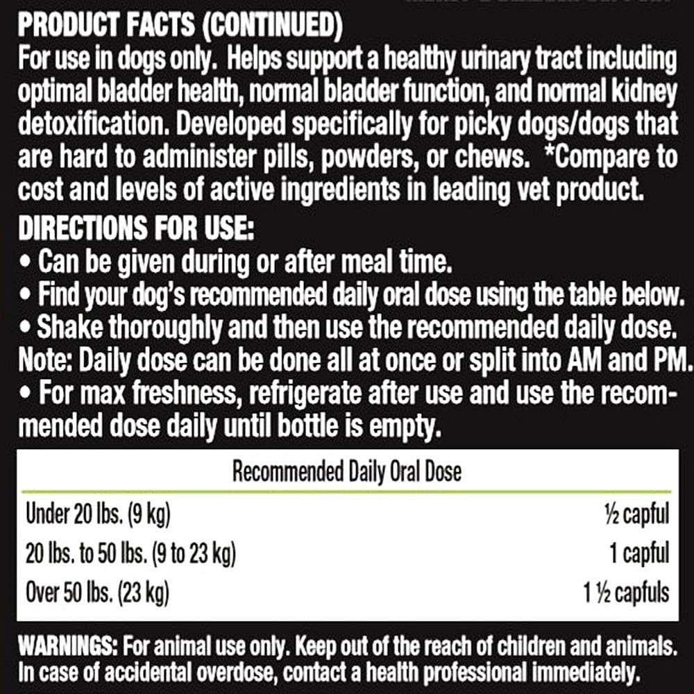 Cool PET Holistics Liquid-Vet K9 Kidney & Bladder Advanced Formula, Pot Roast Flavor, 32 oz Bottle