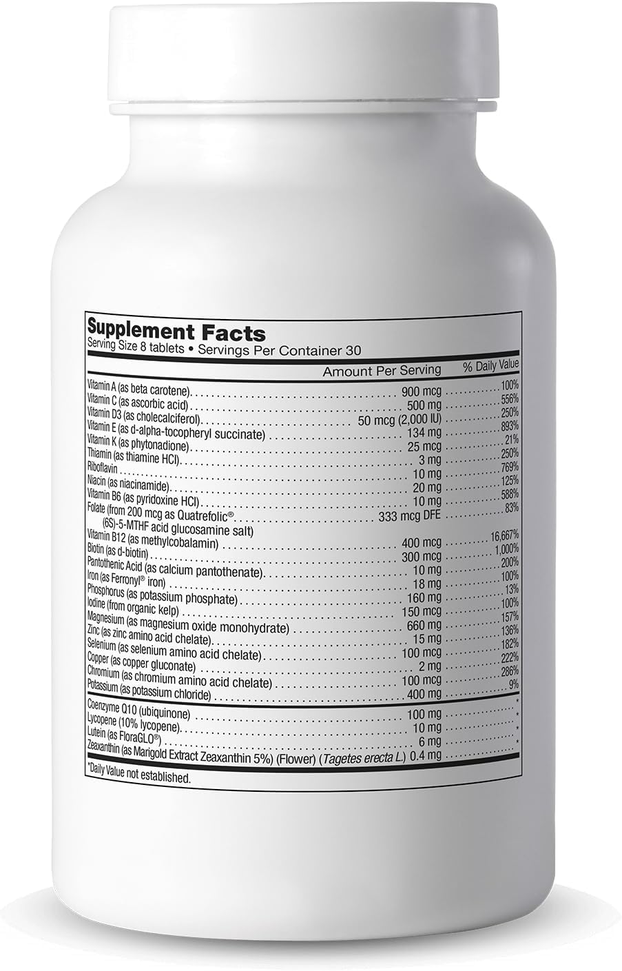 Cooper Complete Original Multivitamin with Iron - 30 Servings x 2 Bottles