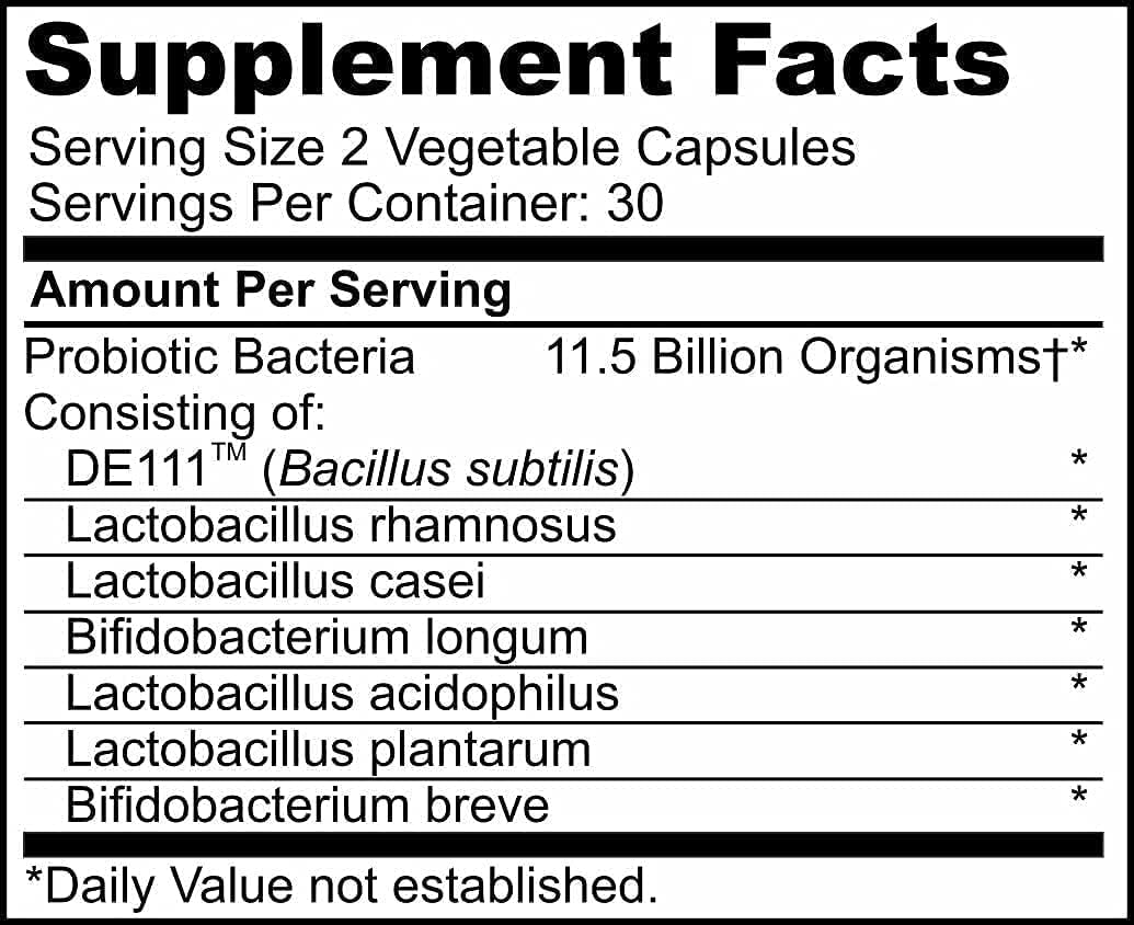 Core Care 180: All Natural Probiotic Supplement for Gut Health, Digestion, Mood, Bloating, Constipation, Gas - 30 Day Supply for Men and Women
