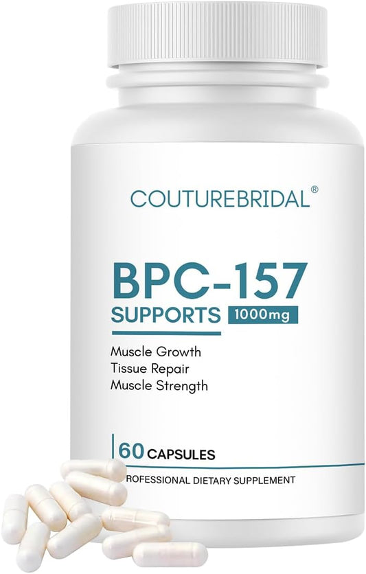 COUTUREBRIDAL BPCK-167 Peptide Capsules 1000mcg, Gluten-Free 60 Capsules
