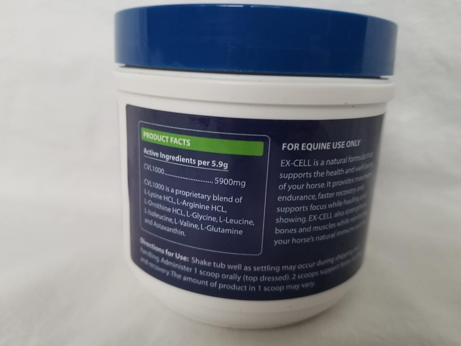 Cox Veterinary Labs Ex-Cell 150g Supplement for Horses - Supports Overall Health and Performance