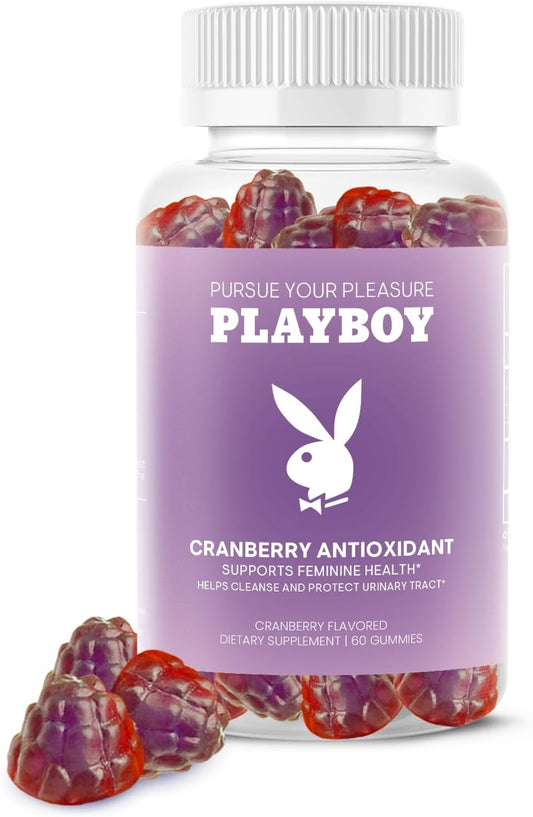 Cranberry Antioxidant Gummies for Women - 60 Count, Cleanse & Protect Urinary Tract & Vaginal Health, Non GMO Vegan