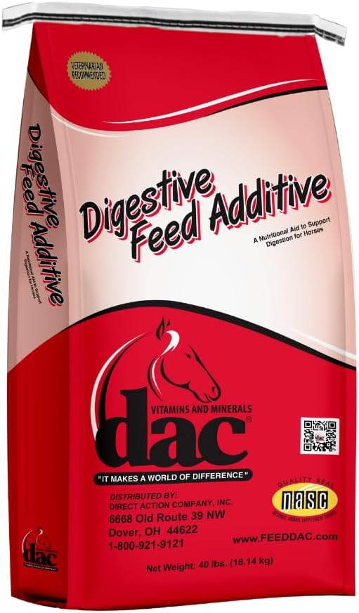 DAC Digestive Feed Additive 40lb - Essential Vitamins & Minerals for Improved Digestion and Health