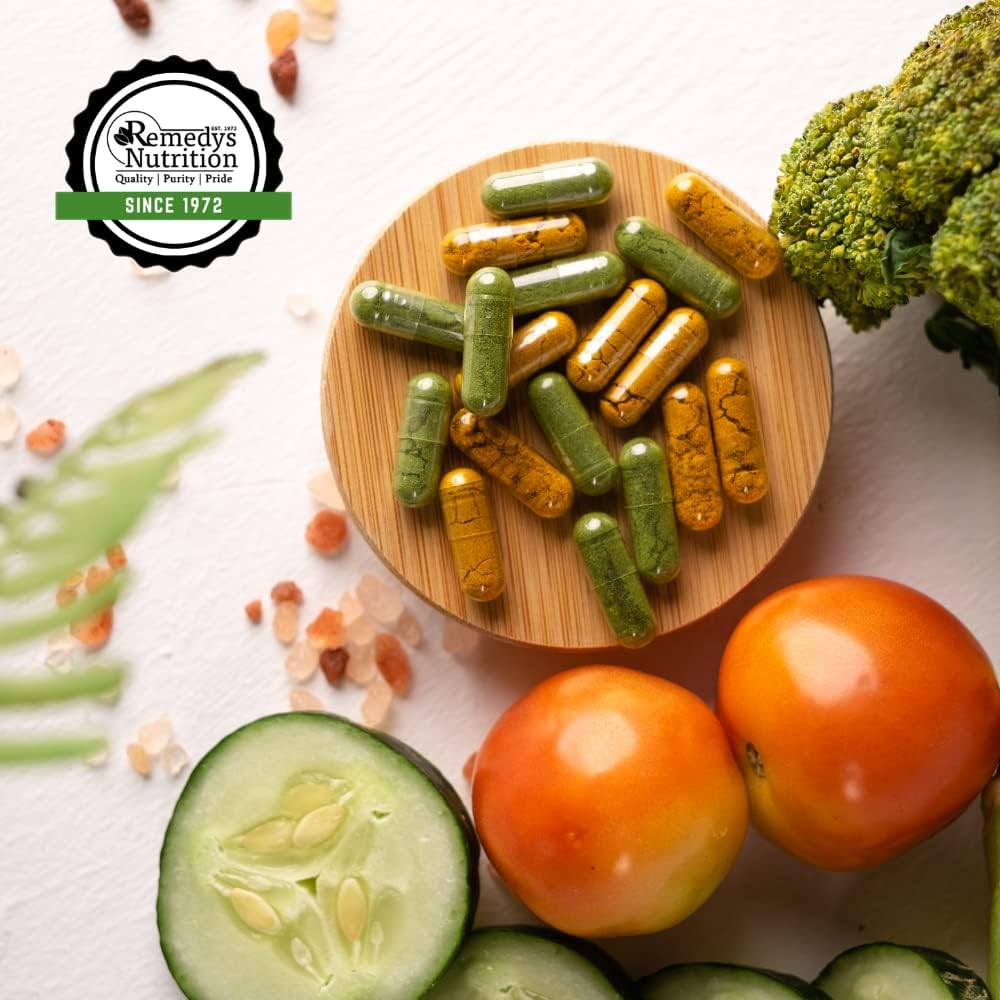 Daily Vegan Multivitamin with 1,000mg | 60 Capsules | Non-GMO, Gluten-Free, Dairy-Free