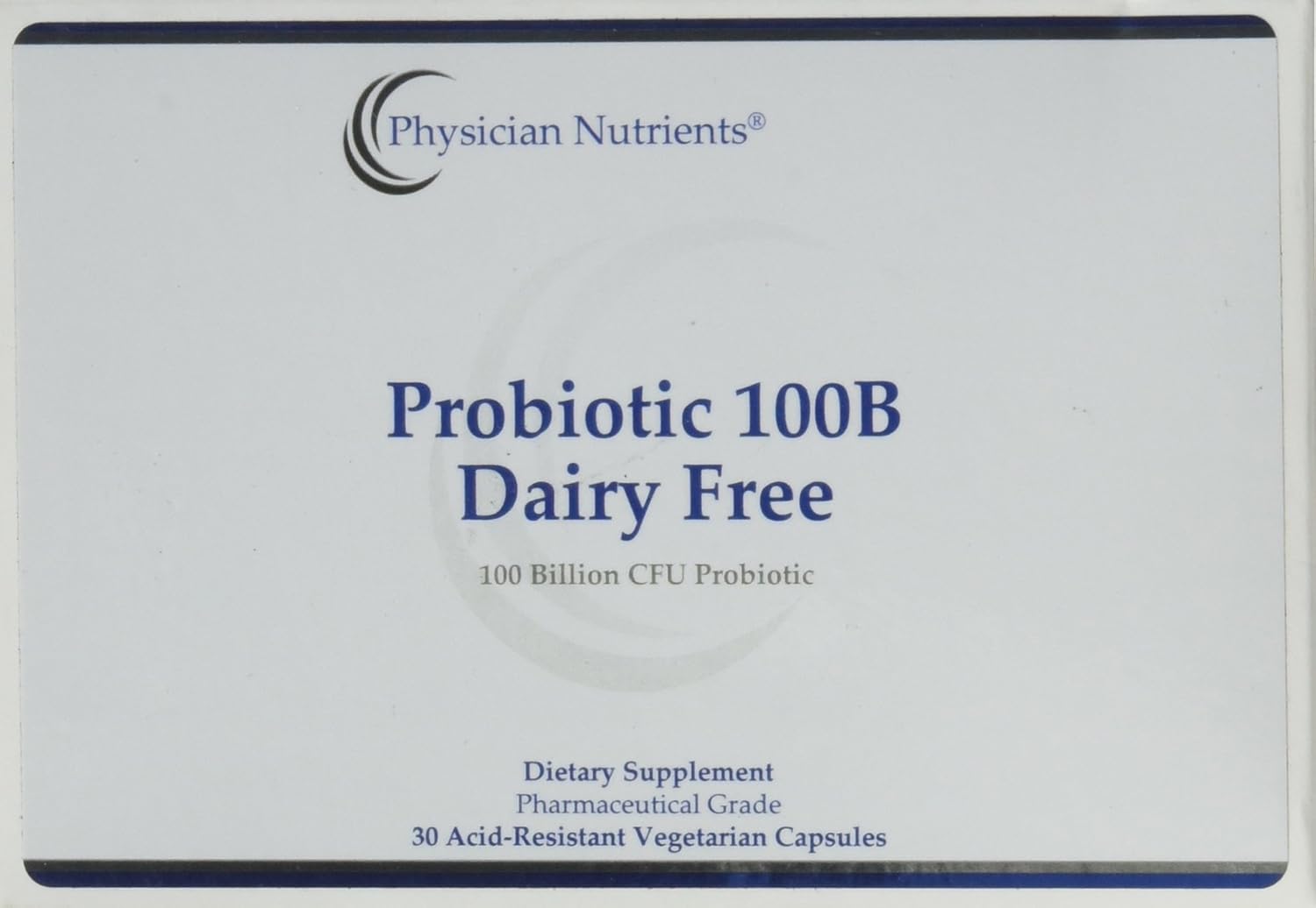 Dairy-Free Physician Nutrients Probiotic with 100 Billion CFUs