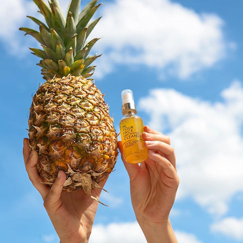 Deep Enzyme Cleanse with Glycolic Acid & Fruit Enzymes - 100% Natural - 2 oz.