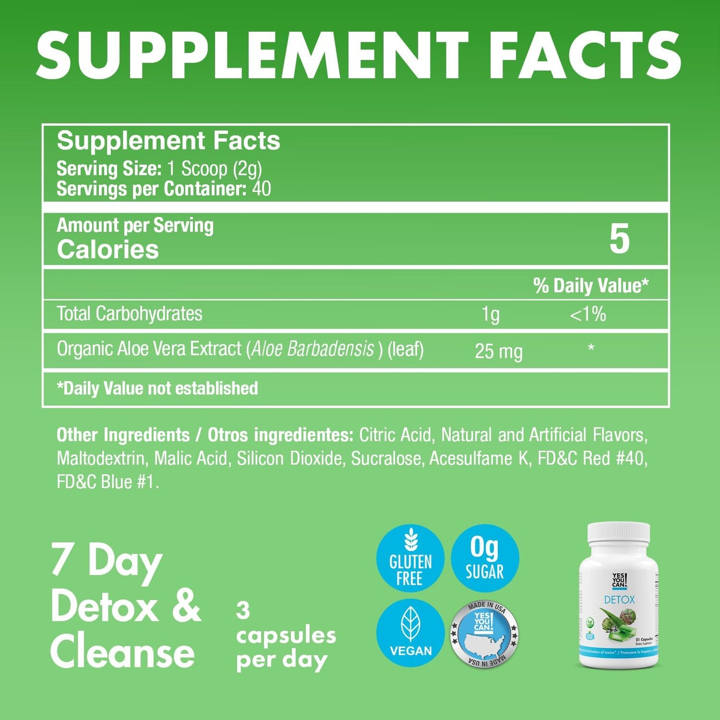 Detox Diuretic Cleanse Pills with Electrolytes and Vitamins for Water Retention - Gluten-Free - 21 Capsules (4 Pack)