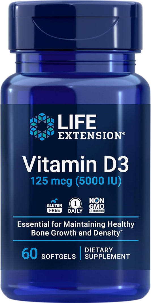 DHEA Capsules and Vitamin D3 Softgels Combo for Hormone Balance and Bone Health