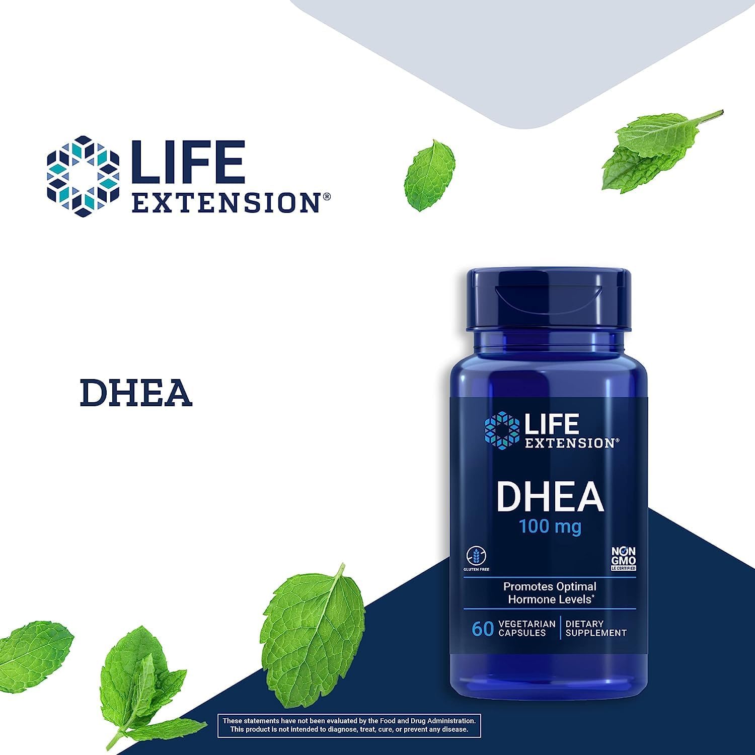 DHEA Capsules and Vitamin D3 Softgels Combo for Hormone Balance and Bone Health