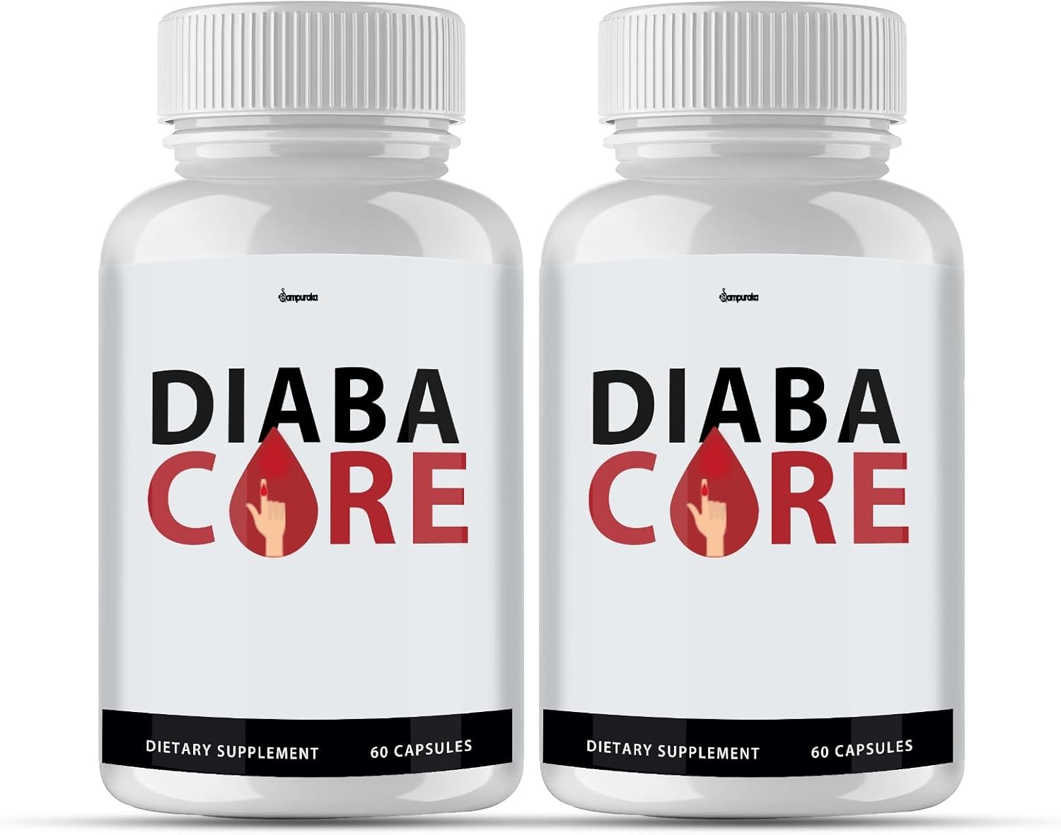 Diabacore Supplement - New Advanced Formula for Blood Sugar Control - 2 Packs (60 Days Supply)