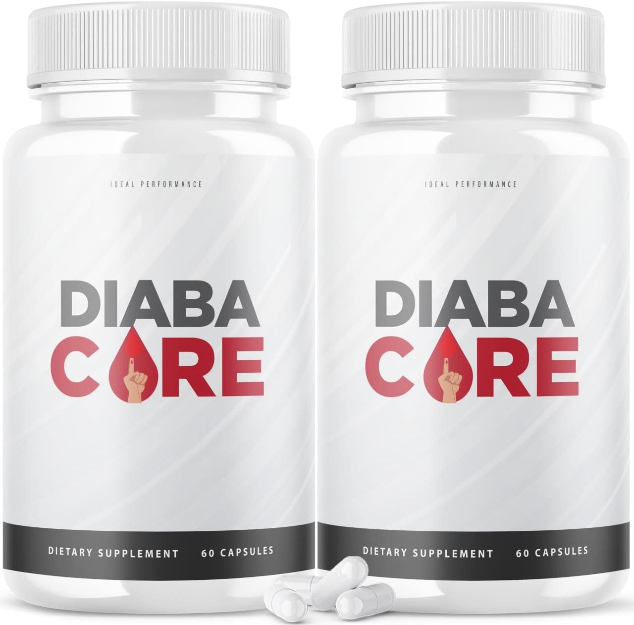 Diabacore Supplement for Optimal Performance (2 Pack, 120 Capsules) - Diaba Core Pills