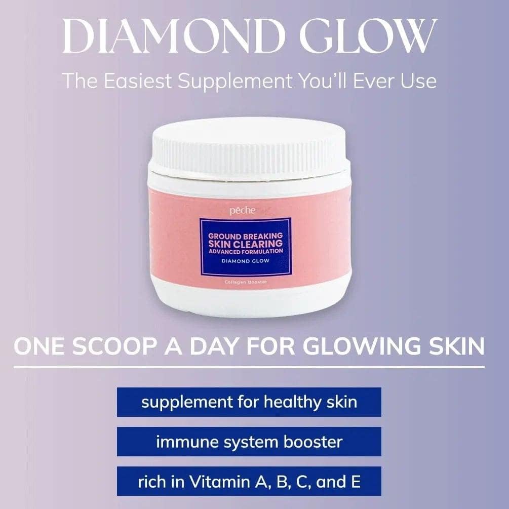 Diamond Glow Skin Supplement - Whitening & Glowing Formula by Elizkof Beauty Store