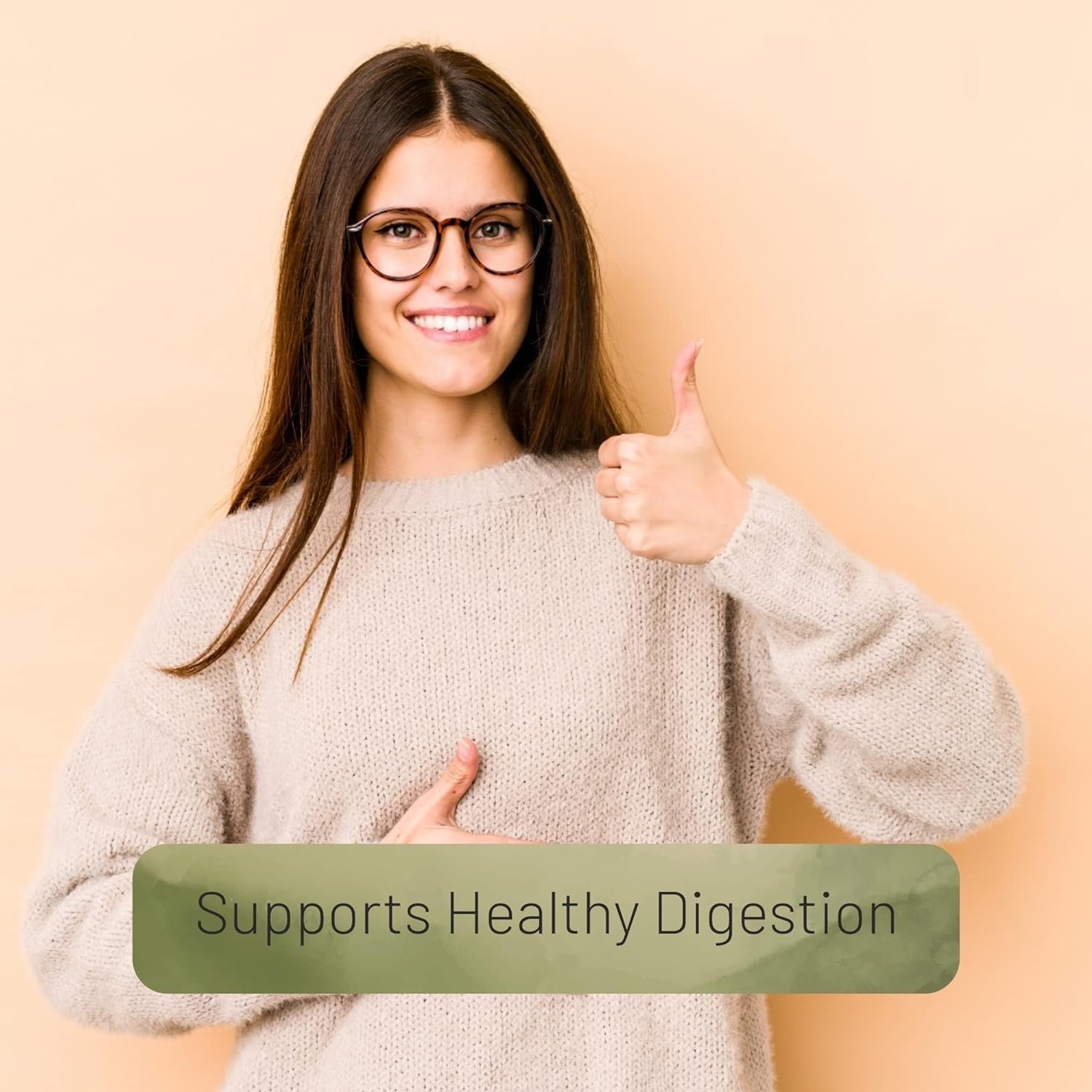 Digestive Enzyme Supplements with Betaine HCL, Pepsin, Ox-Bile, Pancreatin & L-Glutamic Acid - 60 Capsules for Gut Health