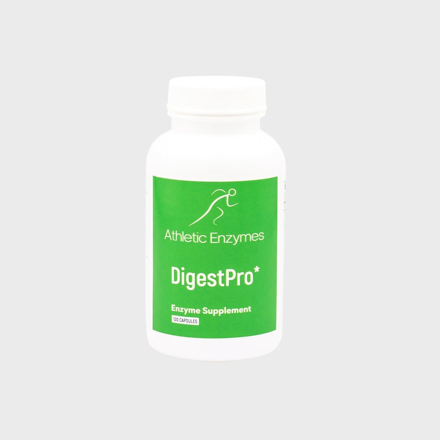 DigestPro Enzyme Supplement, Plant-Based, Supports Protein, Fat, and Carbohydrate Digestion.