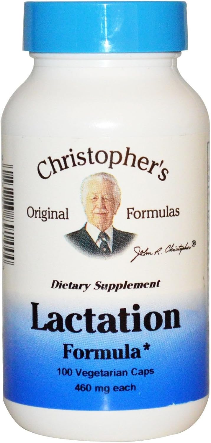 Dr. Christopher's Mother's Milk Formula - 100 Capsules for Breastfeeding Support