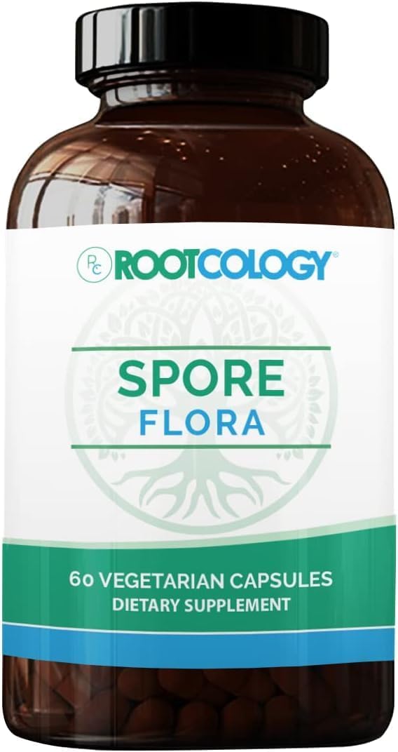 Dr. Izabella Wentz Rootcology Spore Flora Probiotics for Gastrointestinal Health - 60 Capsules