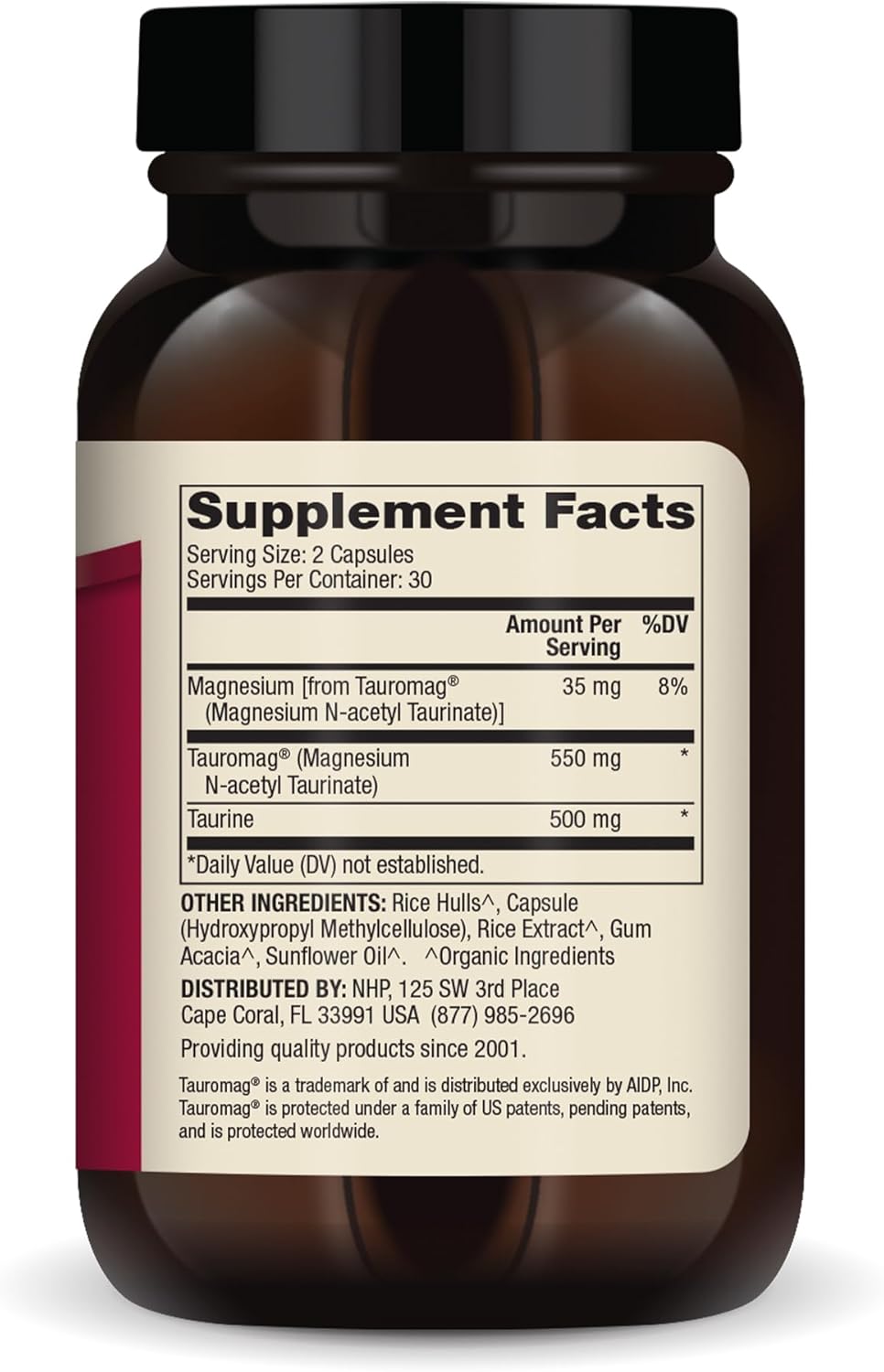 Dr. Mercola Taurine Advanced Dietary Supplement - 500mg Per Serving, Supports Muscle Function, Non-GMO - 30 Servings