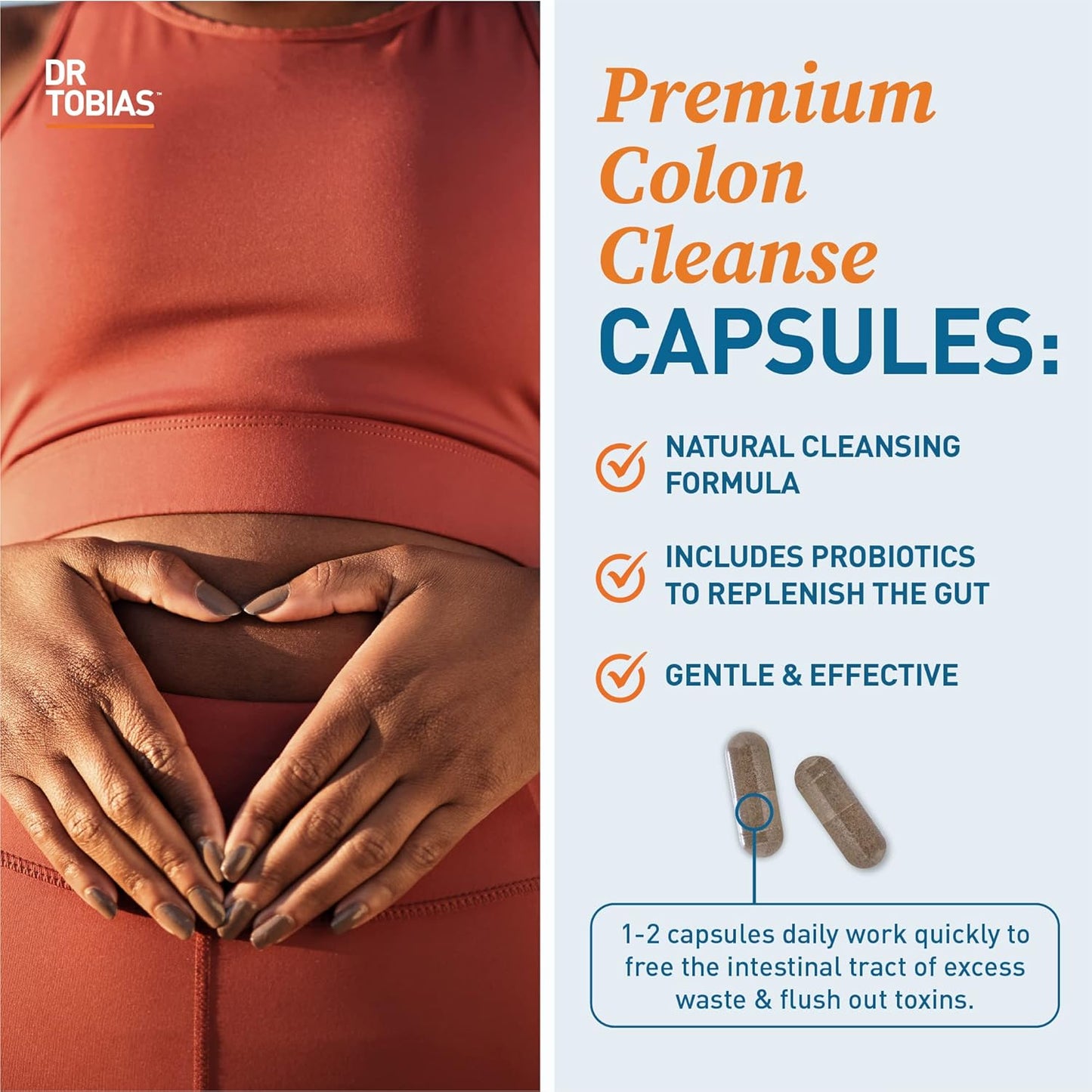 Dr. Tobias Digestive Health Bundle: Colon Cleanse & Probiotics for Gut Health & Regular Bowel Movements