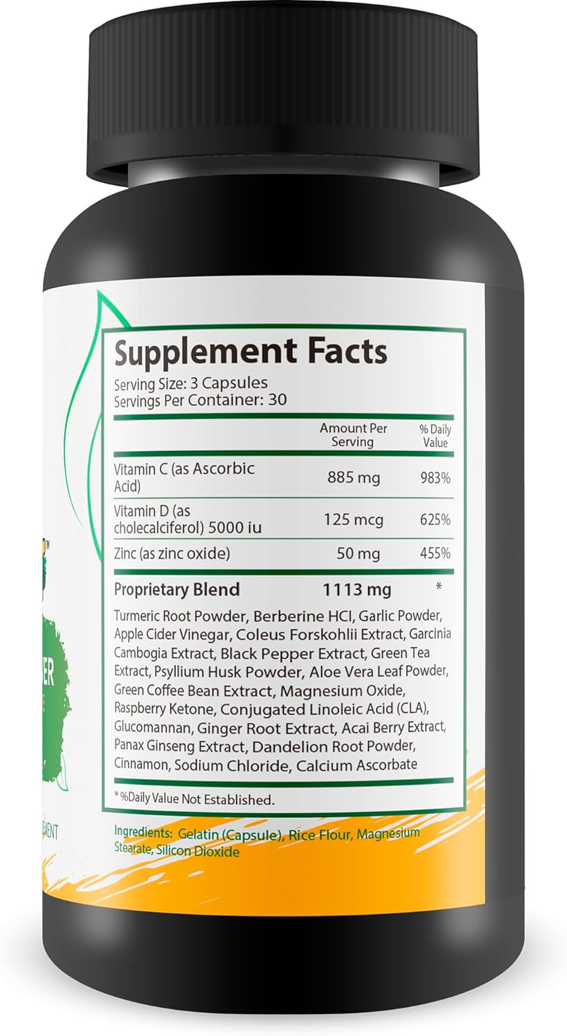 Earth Essence CZD + T: Natural Relief & Immune Support Supplement for Body Aches & Muscle Soreness