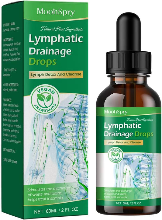 Echinacea Root Lymphatic Drainage Drops for Natural Wellness Support