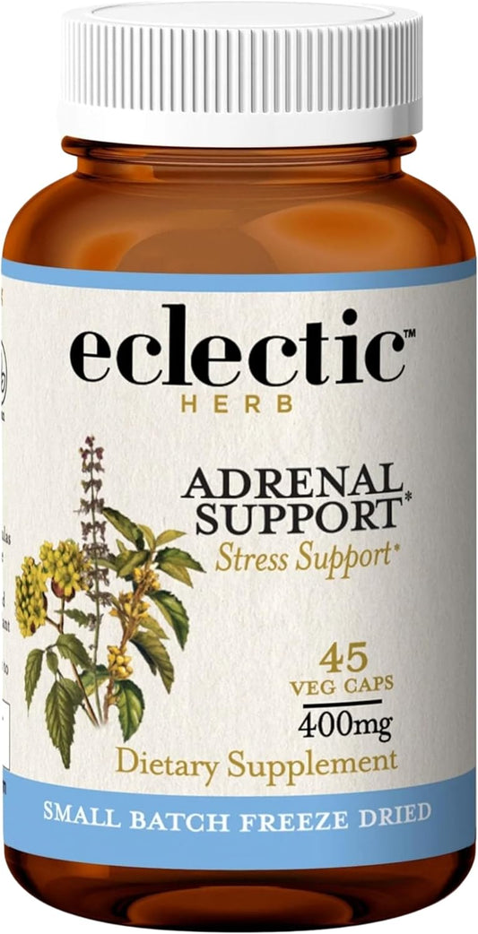 Eclectic Institute Adrenal Support Formula 45 - Natural Stress Relief Supplement
