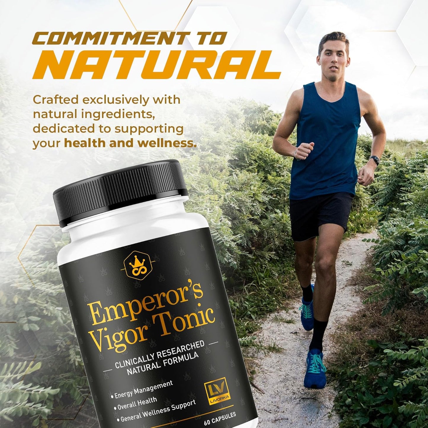 Emperor's Vigor Tonic Capsules - Advanced Formula for 30-Day Supply