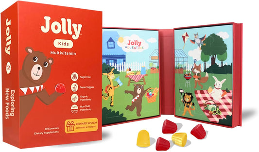 Encourage Curious Eating with Jolly Adventure® Kids' Vitamins and Daily Activities for Developmental Success