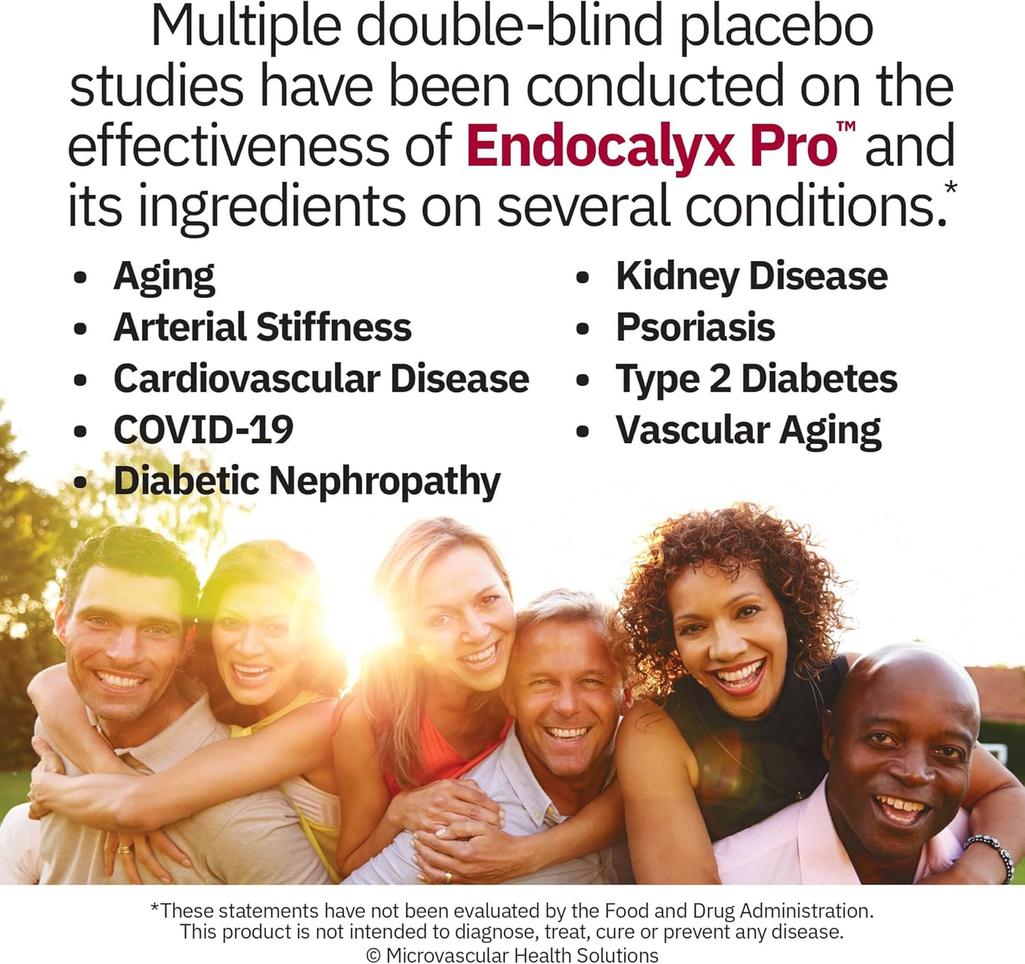 Endocalyx Pro - Vascular Support Supplement for Heart Health - 120 Capsules, Nourishes Glycocalyx & Nitric Oxide Functions