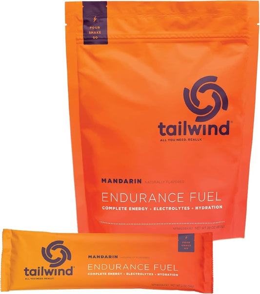 Endurance Fuel Bundle: Tailwind Nutrition Grab-and-Go Powder & Hydration Drink Mix for Athletes