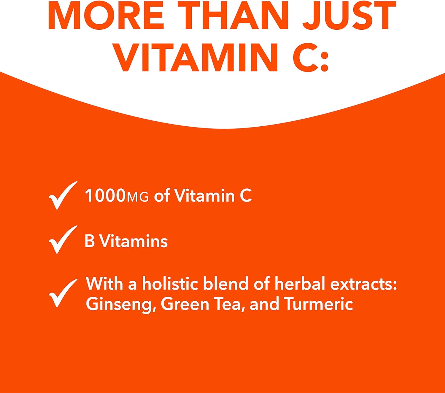 Energize + Replenish Daytime Dietary Supplement with Vitamin C, B Vitamins, Green Tea, Ginseng, and Turmeric Extracts - 28 Caplets