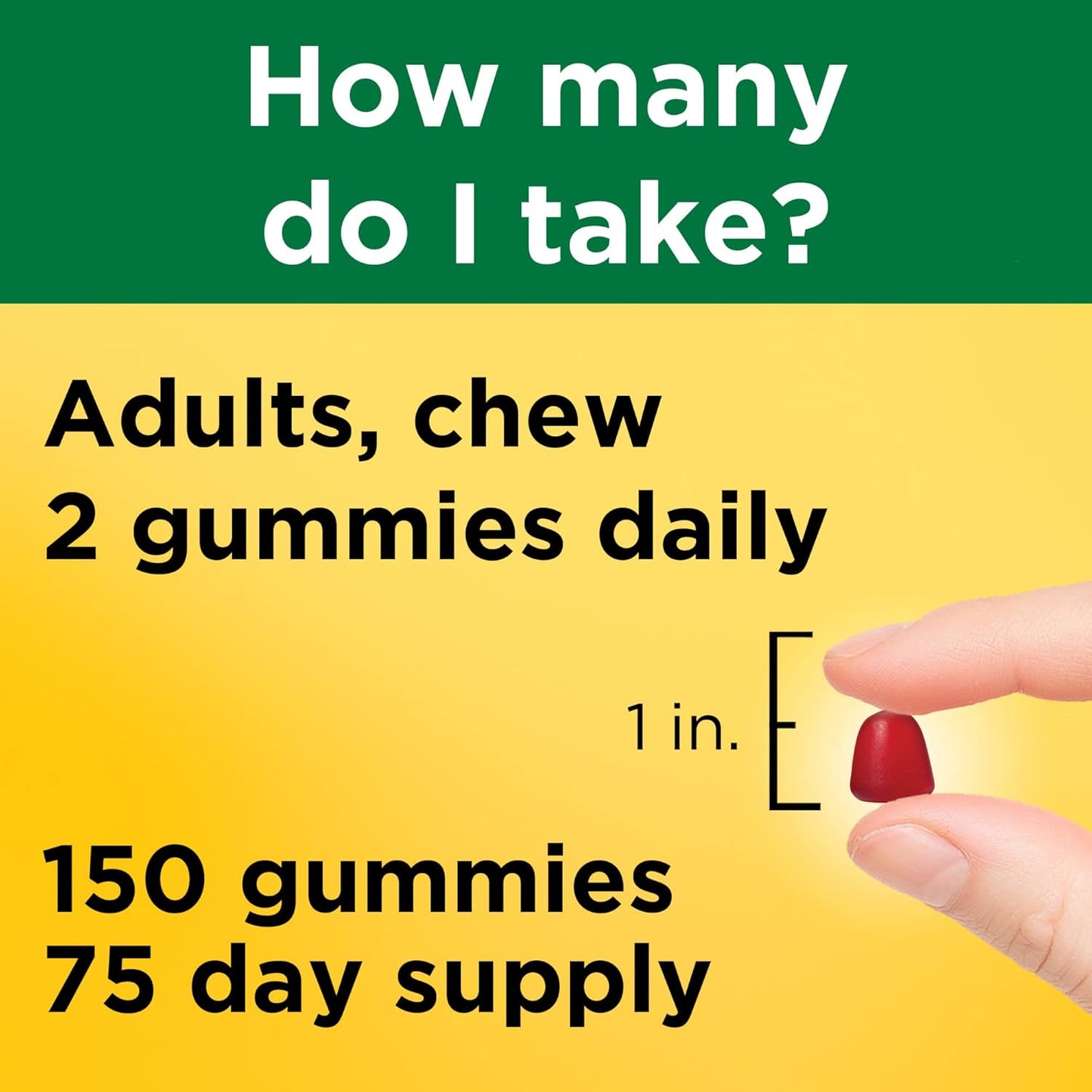 Energy Metabolism Boost: Nature Made B12 1000 mcg Gummies, 150 Count x 2 - 75 Day Supply