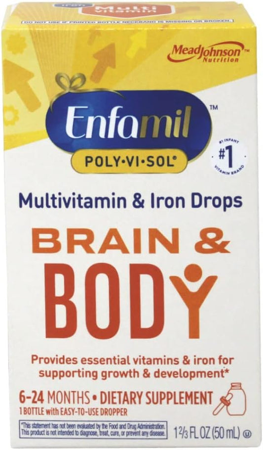 Enfamil Poly VI SOL Drops with Iron 50ML by Mead Johnson - Nutritional Group