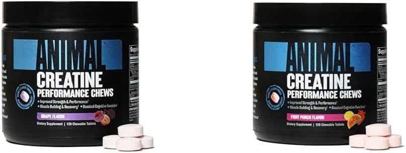 Enhanced Animal Creatine Chews Tablets with AstraGin for Improved Absorption