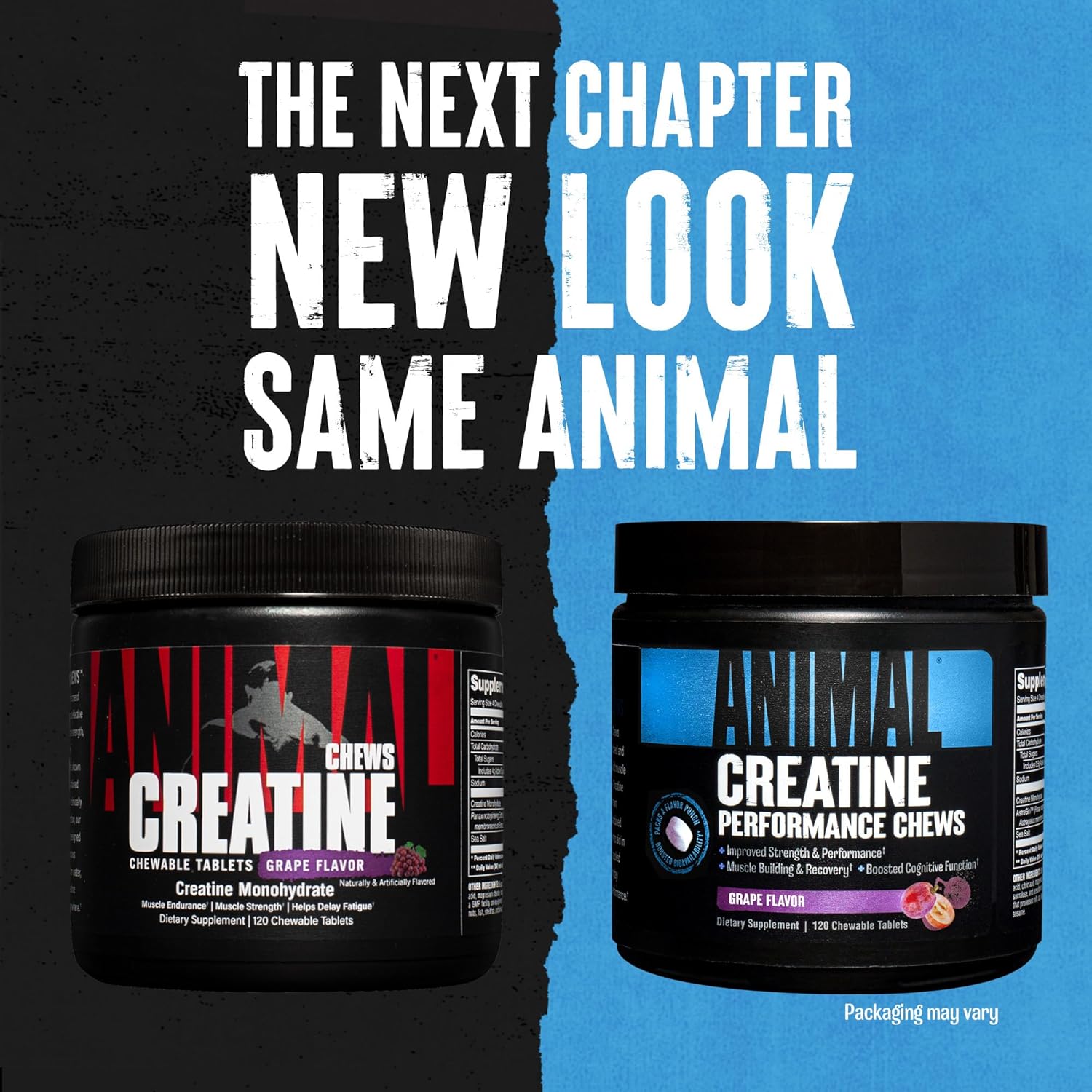 Enhanced Animal Creatine Chews Tablets with AstraGin for Improved Absorption