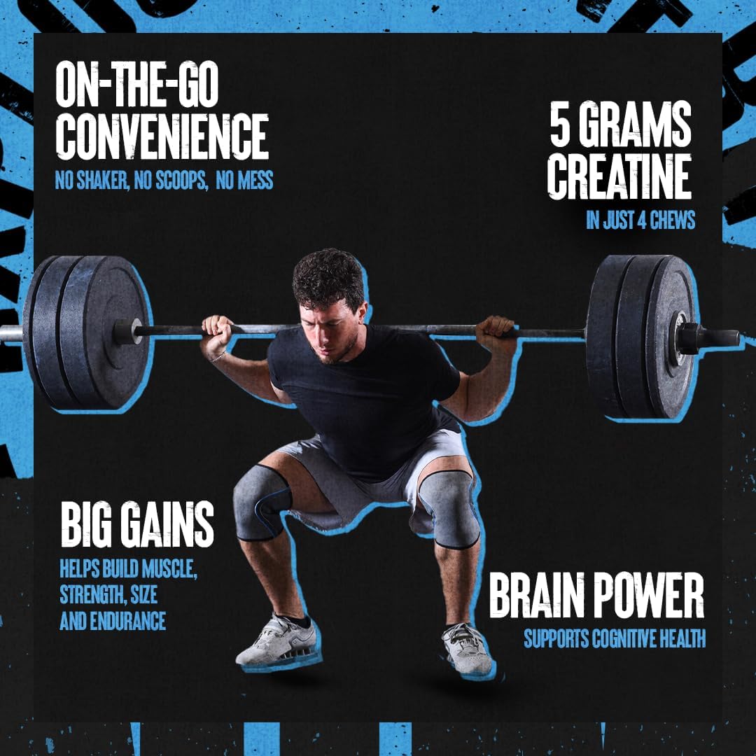 Enhanced Animal Creatine Chews Tablets with AstraGin for Improved Absorption