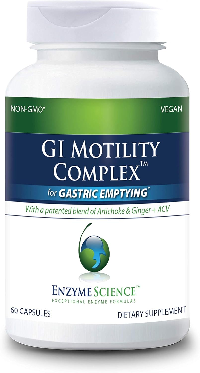 Enhanced Digestion Support Combo: Enzyme Science Complete Digestion 90 & GI Motility Complex 60