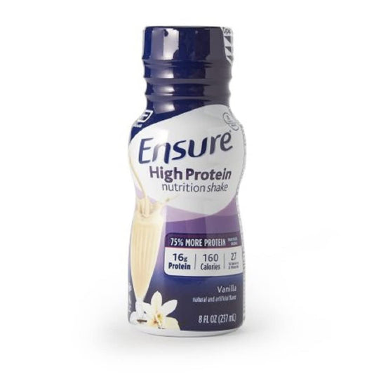 Ensure Vanilla High Protein Nutrition Shake, 8oz, 24-Pack - Boost Your Protein Intake with Ensure Shake