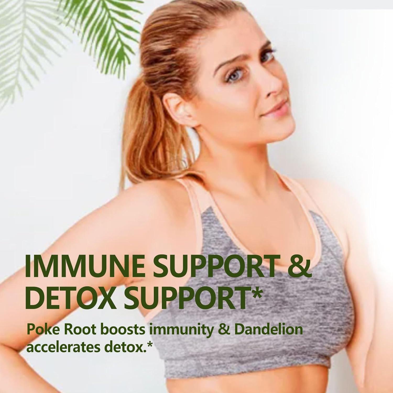 Eubrition Poke Root Herbal Extract Drops for Lymphatic Drainage & Immune System Support - 2oz