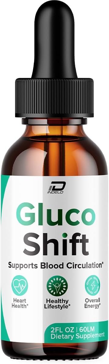 Extra Strength Gluco Shift Drops - Healthy Formula Dietary Supplement - GlocoShift Liquid Drops - 1 Month Supply
