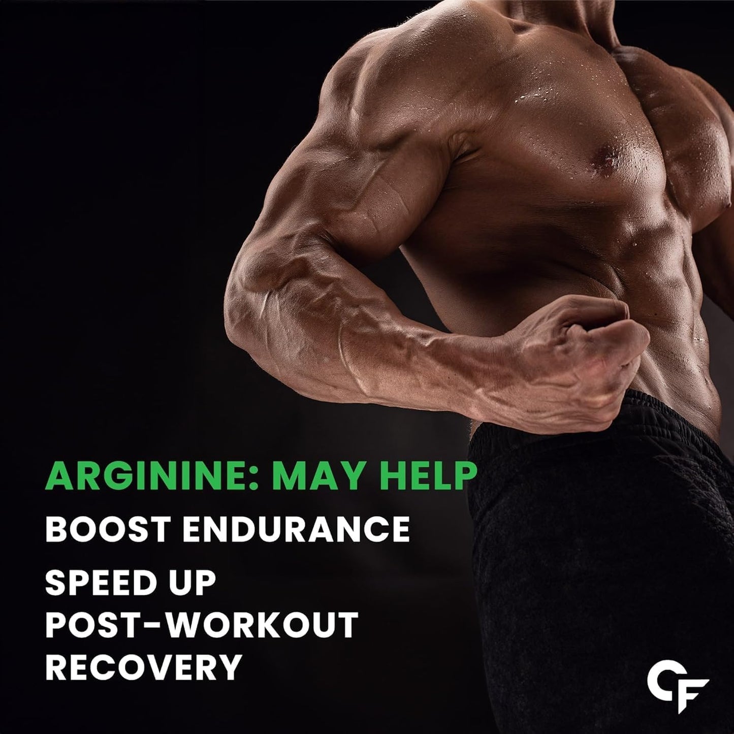 Extra Strength L-Arginine 1000mg Capsules for Nitric Oxide Support | Muscle Relaxation Supplement for Men and Women | 120 Veg Caps