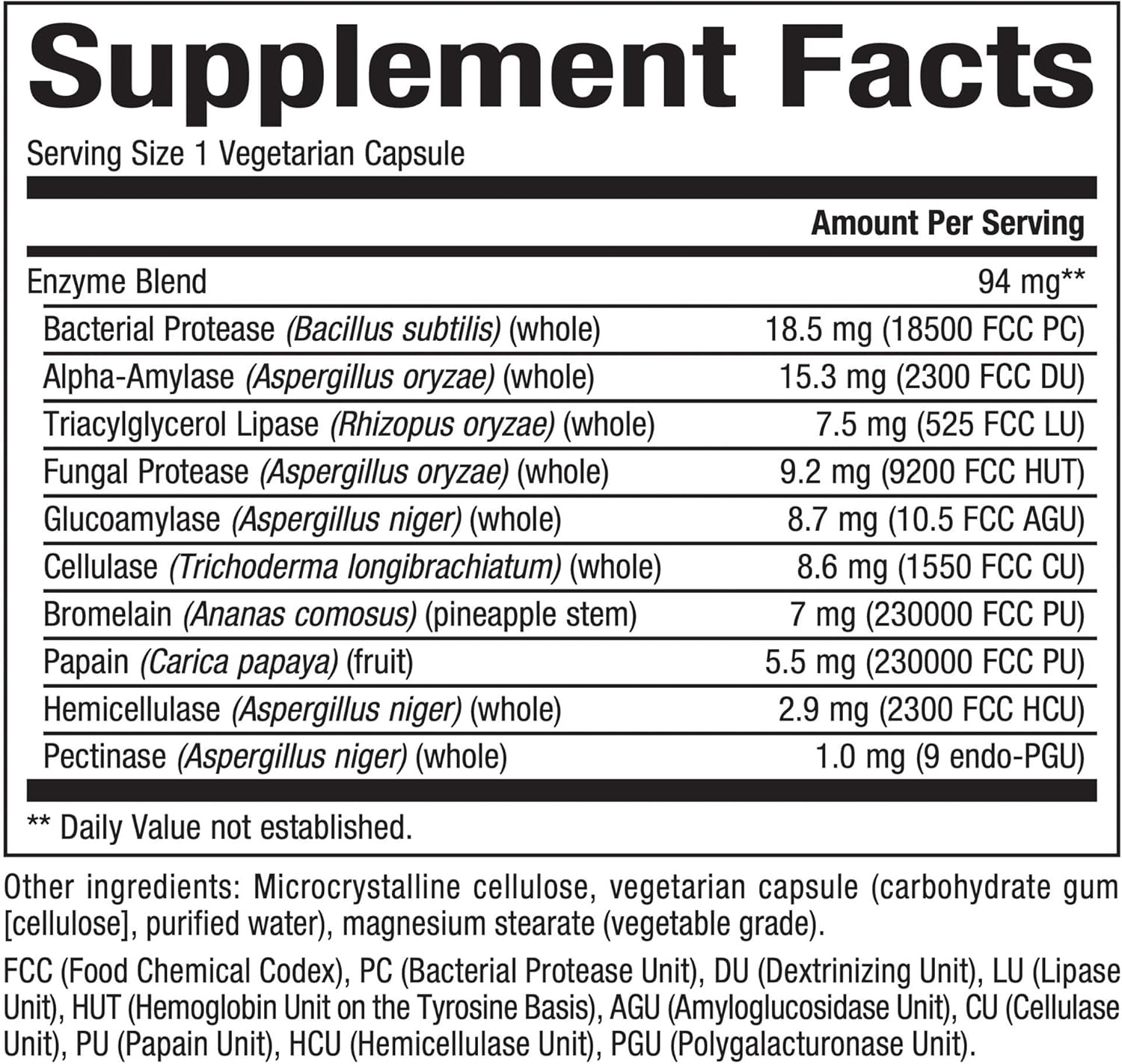 Extra Strength Natural Factors ClenZyme Yeast Balance Formula - 90 Capsules