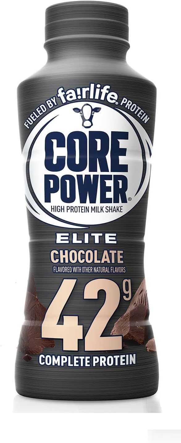 Fairlife Nutrition Plan Core Power Elite Chocolate Protein Shake - 42g Protein, Liquid, 14 fl. oz, 8 Pack