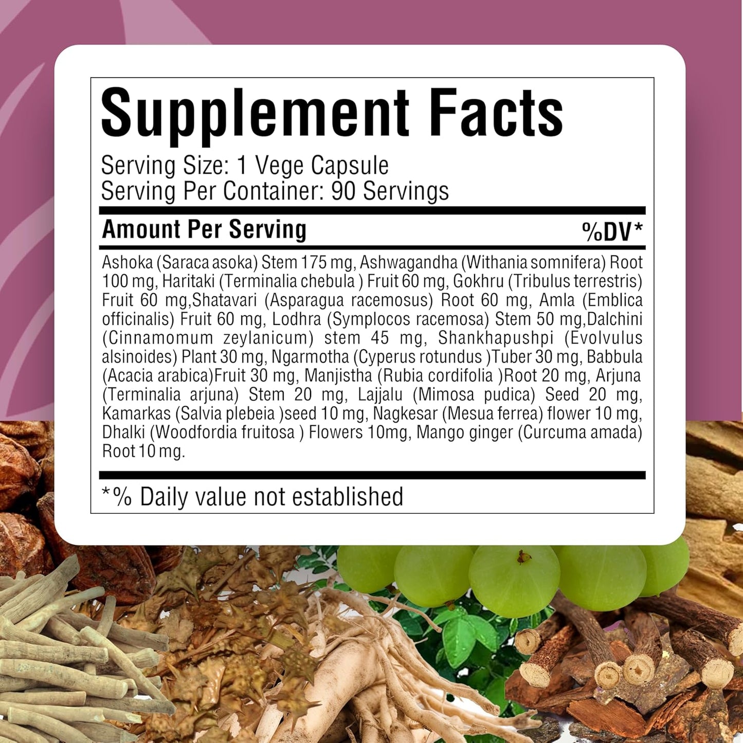 Femivita Capsules for Women's Health - Skin & Muscle Support - 90 Vege Capsules 800mg